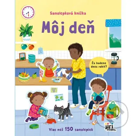Samolepková knižka: Môj deň (Viac než 150 samolepiek) - kniha z kategorie Samolepky