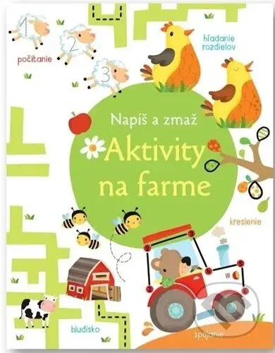 Napíš a zmaž Aktivity na farme - Kirsteen Robson, Mária Nerádová - kniha z kategorie Naučné knihy