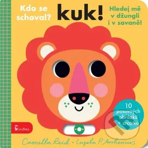 Kuk! Hledej mě v džungli i v savaně! - Camilla Reid, Ingela P. Arrhenius (ilustrátor) - kniha z kategorie Naučné knihy