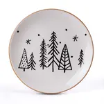 Keramický tanier STROMČEKY 24 cm