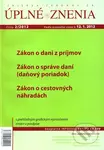 Úplné znenia 2/2012 Zákon o dani z príjmov