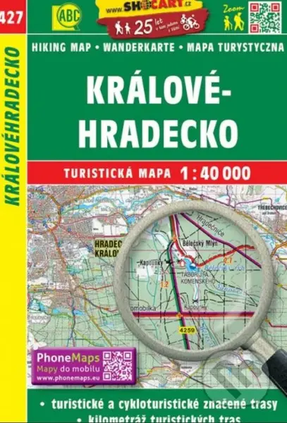 Královéhradecko 1:40.000 (Turisticka mapa)