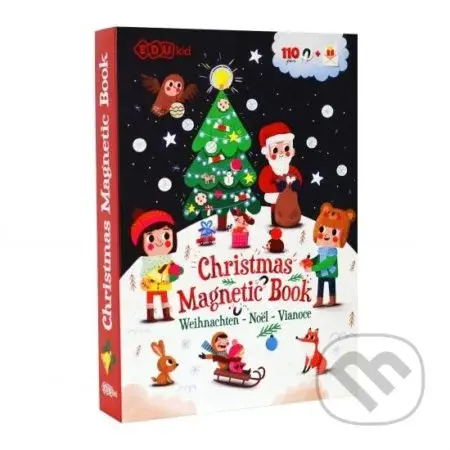 Magnetická kniha Vianoce (Christmas Magnetic Book)