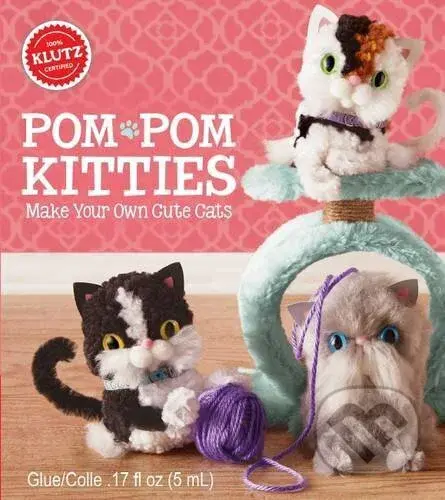 Pom-Pom Kitties - kniha z kategorie Omalovánky, vystřihovánky, papír