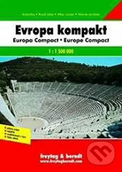 Autoatlas Evropa kompakt 1:150000