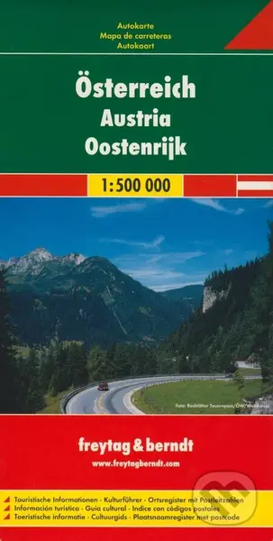 Österreich 1:500 000 (Austria / Oostenrijk / Austria / Autriche)
