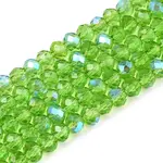 Electroplate Glass Beads Strands