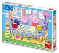 Peppa Pig Výtvarník - puzzle z kategorie 15 - 60 dílků