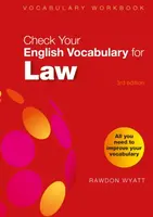 Check Your English Vocabulary for Law - Rawdon Wyatt
