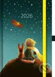 Týdenní diář Art Malý princ 2026 (A5, s gumičkou)