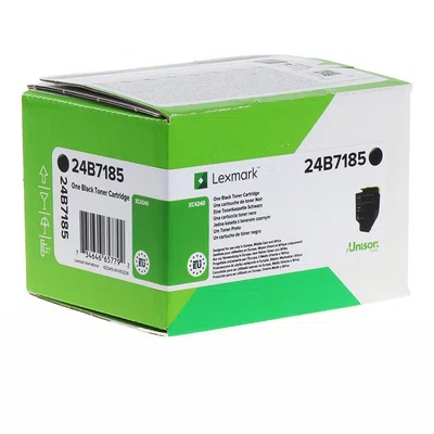 Lexmark 24B7185 černý (black) originální toner