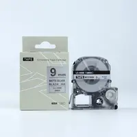 Epson LK-3SBM, SM9X, 9mm x 9m, černý tisk / matný stříbrný podklad, kompatibilní páska