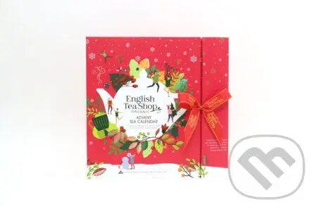 BOOK STYLE RED ADVENT CALENDAR