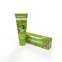 Herbadent Kids Bylinná zubní pasta jablko 75 g