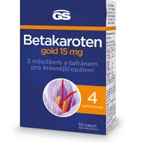GS Betakaroten gold 15 mg 30 kapslí