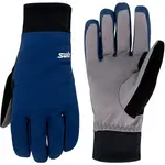 Swix TUR SOFTSHELL GLOVE Lyžařské rukavice, modrá, velikost