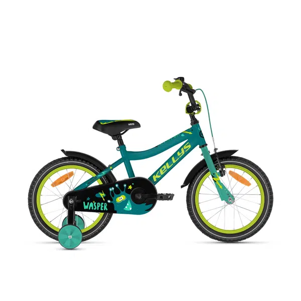 Dětské kolo KELLYS WASPER 16" 10" (100-110 cm) Teal