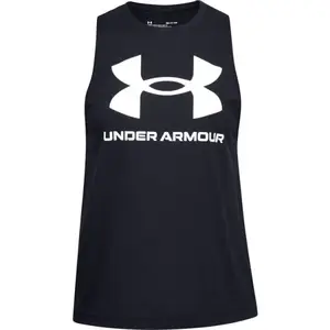 Under Armour LIVE SPORTSTYLE Dámské tílko, černá, velikost S