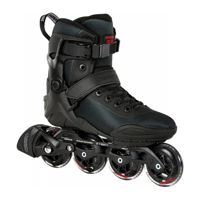 Kolečkové brusle Powerslide Phuzion Radon Black 80 Trinity 40