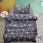 Bavlnené obliečky VENTO modro sivé Rozmer obliečky: 70 x 90 cm | 140 x 200 cm