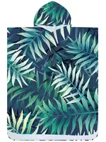 Plážové pončo BORNEO tmavo modré 80x145 cm