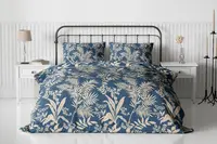 Krepové obliečky SELENTA, modré Rozmer obliečky: 70 x 90 cm | 140 x 200 cm