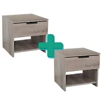 Nočné stolíky HAVANA (2 ks), dub hľuzovka