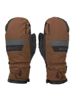 Volcom pánské rukavice Stay Dry Gore-Tex Mitt Brown | Hnědá | Velikost M