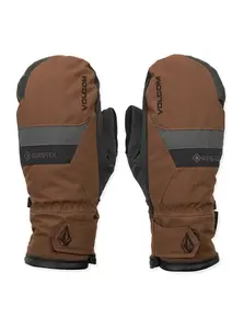Volcom pánské rukavice Stay Dry Gore-Tex Mitt Brown | Hnědá | Velikost M