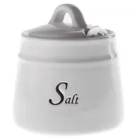 Solnička Salt, bílá keramika