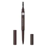Rimmel Tužka na obočí s kartáčkem Brow This Way (Fill & Sculpt Eyebrow Definer) 003 Dark Brown