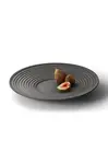 Dekoračná miska Philippi Step 37 cm čierna farba