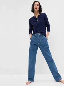 GAP Dámský Kardigan se zapínáním na knoflíky 443176-09 Velikost: XXS