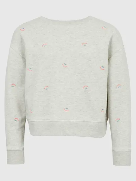 GAP Dívčí Dětská mikina s duhou 761608-00 Velikost: XL