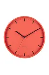 Nástěnné hodiny Karlsson Cool Retro 30 cm oranžová barva
