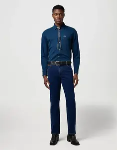 Džíny WRANGLER TEXAS RUSTIC NAVY 112370854 Velikost: 46/32