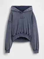 GAP Dámská Mikina s kapucí Logo Cropped 841725-14 Velikost: XL