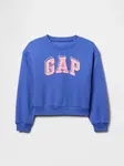 GAP Dívčí Dětská oversize mikina s logem 746173-01 Velikost: S