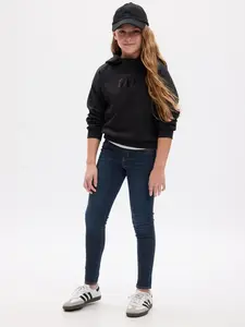 GAP Dívčí Dětské džíny jeggings stretch 679601-00 Velikost: 14