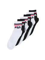 FILA Ponožky  červená / čierna / biela