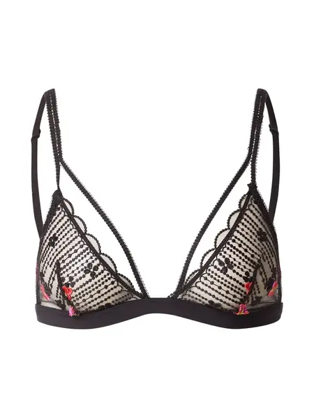 ETAM Podprsenka 'Drama'  žltá / ružová / červená / čierna