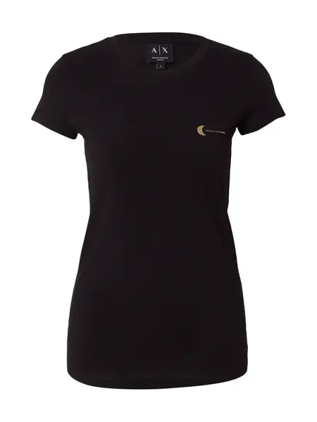 ARMANI EXCHANGE Tričko  zlatá / čierna