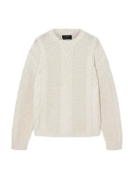 AllSaints Sveter 'TENTER'  nebielená