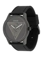 GUESS Analógové hodinky 'CLARK'  čierna