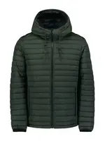 No Excess Prechodná bunda  tmavozelená