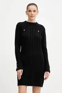 Šaty s příměsí vlny Guess ELSA