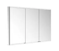 Keuco - Zrcadlová skříňka s LED osvětlením, 140x90x12 cm, hliník 800321141000200