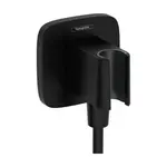 Hansgrohe FixFit Q podomietkový vývod so spätným ventilom čierna 26887670