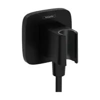Hansgrohe FixFit Q podomietkový vývod so spätným ventilom čierna 26887670