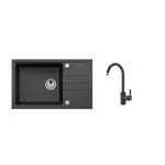 Alveus Set Intermezzo 130 + baterie Tonia set drezu a batérie intermezzo 130 + tonia / 91 čierna SETA027